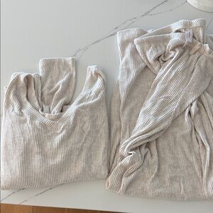 Lilly Pulitzer for Target Ribbed Cream Pajama Set